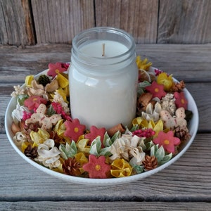 Mother's Day Bouquets of Love Artisan Potpourri with Candle image 4