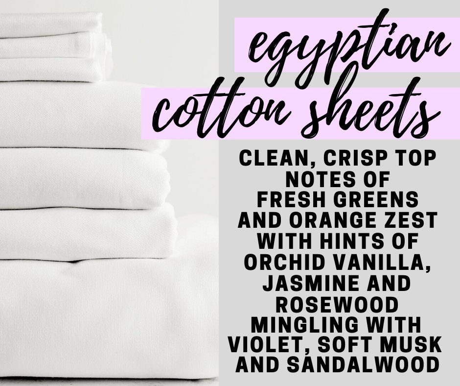 Egyptian Cotton Sheets Fragrance Oil - Potpourri Refresher | 1 Oz