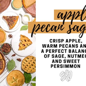 Apple Pecan Sage Fragrance Oil: Potpourri Refresher (1 oz)