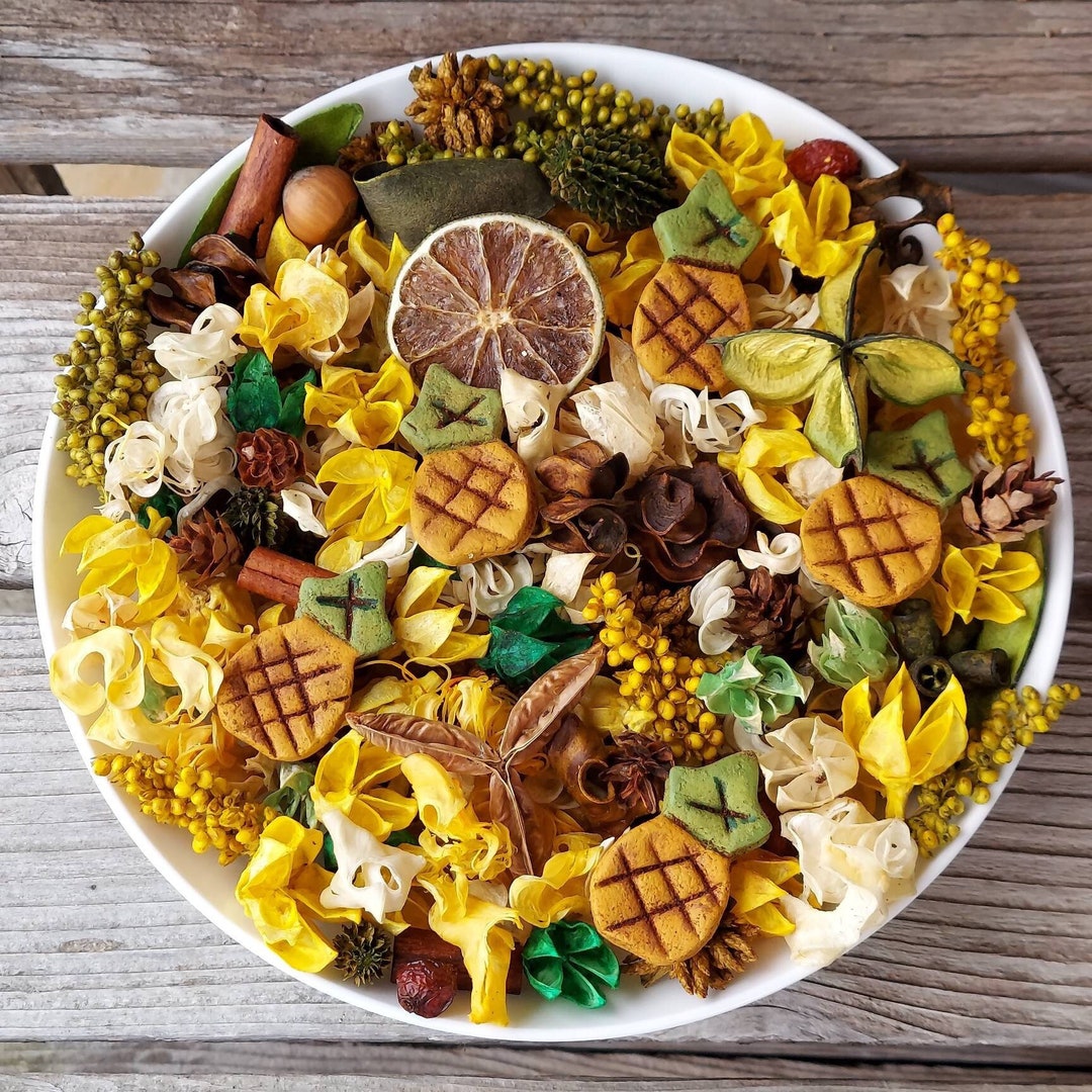 A Warm Artisan Pineapple Potpourri Etsy