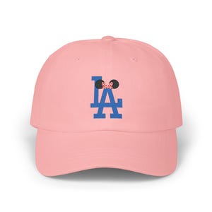 Embroidered LA Baseball Hat with Cute Mouse Ears | Perfect for Theme Park Fans | Trendy Hat for Fans of Magic
