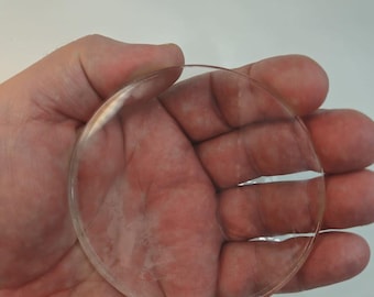 10 pack Round 1/4" (7/32)Thick x 3.5" (3-1/2") Diameter Acrylic Circle Discs