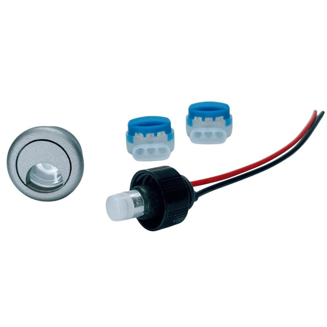 Deklights® Pro Line Deck Step Riser Light | Replaceable LED Bulbs ...