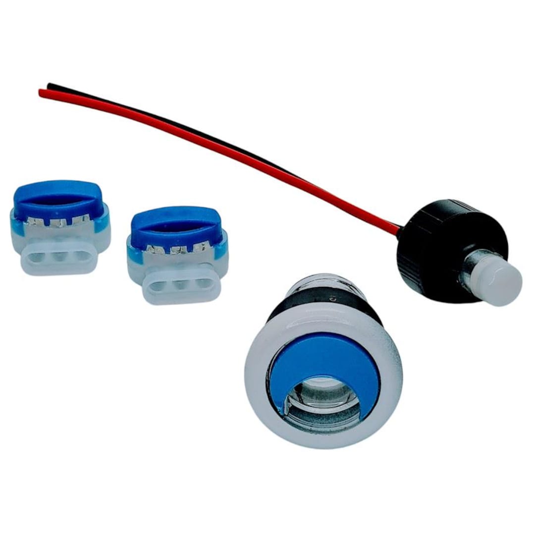 Deklights® Pro Line Deck Step Riser Light | Replaceable LED Bulbs ...