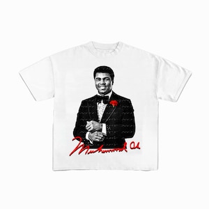 Muhammad Ali png, T-shirt design, bootleg tees design, ready to print, printable design, hiphop artist, 90s, rapper, rap tee design, 300 dpi