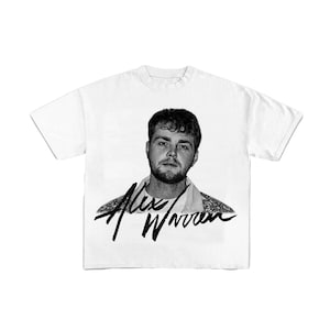 Alex Warren png, T-shirt design, bootleg tees design, ready to print, printable design, hiphop art, 90s, rapper, rap tee design, 300 dpi