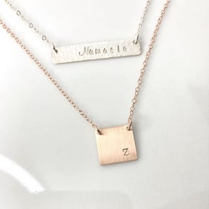 Delicate 14K Rose Gold Fill Chain Necklace: Any Length image 5