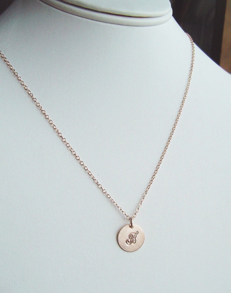 Fine Rose Gold Chain Necklace . 14K Pink Gold Fill . Choose 15 Etsy