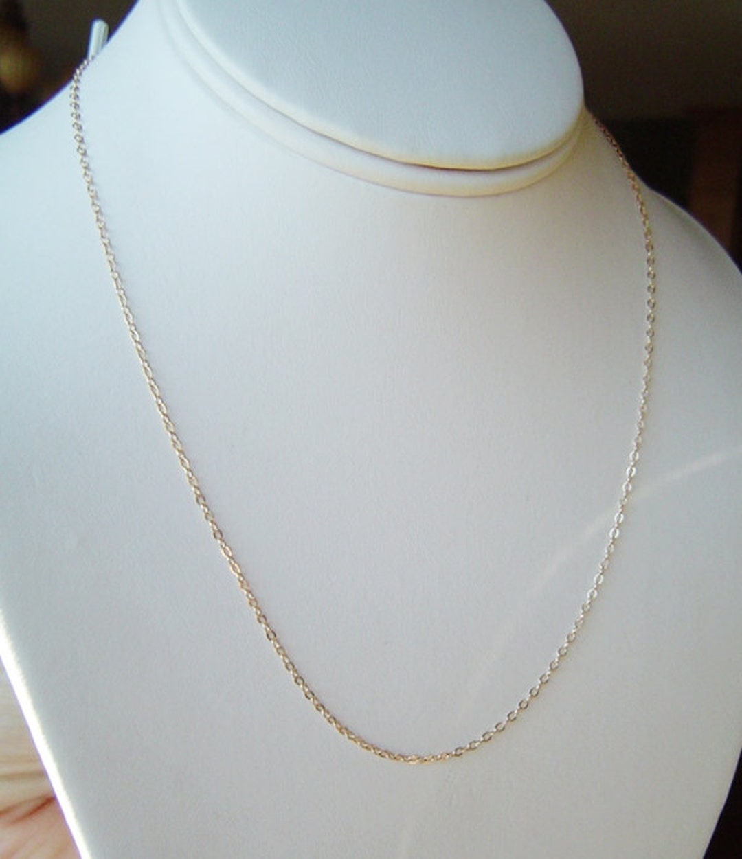 Any Size 14K Gold Chain Necklace: Layering Gold-fill Replacement Cable ...