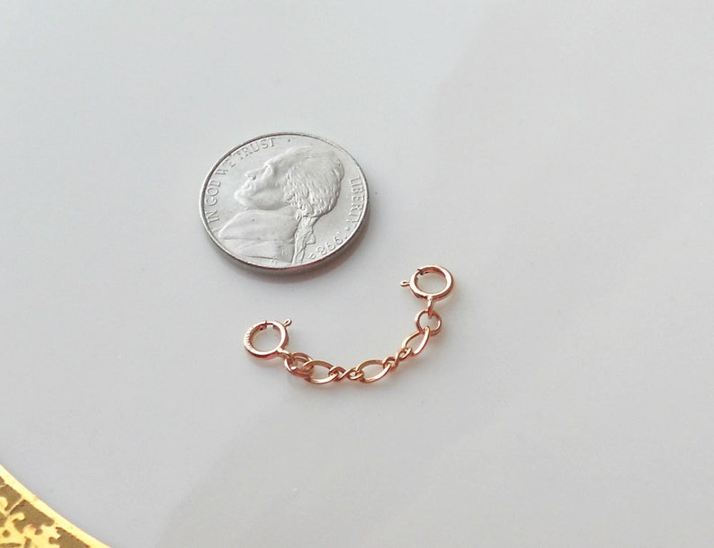 Jewelry Extender Gold Extender Sterling Extender Safety Etsy