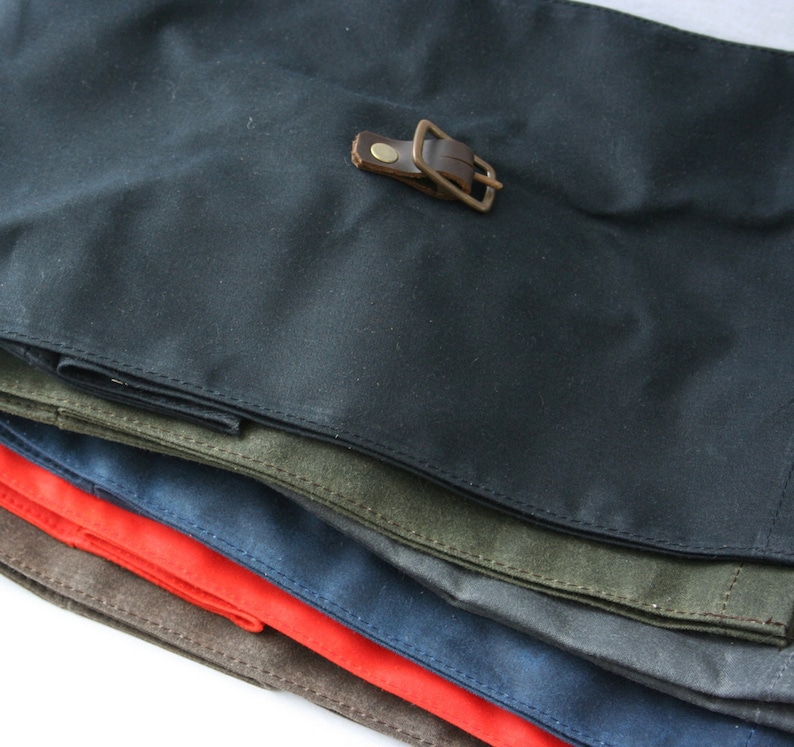 Waxed Canvas Lunch Bag, image 5