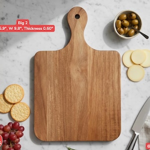 Personalized Charcuterie Platter Monogram Cutting Board Engraved Kitchen Gift Idea Custom Wedding Present Anniversary Rustic Serving Block image 4