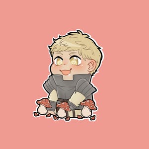 Laios Delicious in Dungeon Sticker