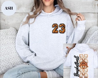 Basketball Mom Sweatshirt, Mom Basketball Shirt for Women Basketball Mom Tshirt Mothers Day Gift Basketball Mom Shirt, Not Embroidery