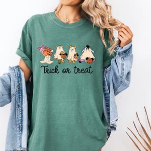 Disney Pooh Bear and Friends Ghost Sweatshirt, Winnie The Pooh HalloweenComfort Colors® Shirt, Disneyland Halloween Group Shirt