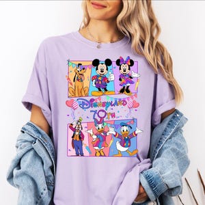 Retro Disneyland 70th anniversary 1955-2025 shirt, 70 years of magic shirt, Mickey & friends Disneyland Castle Platinum Celebration