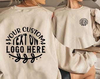 Custom Comfort Colors Shirt,Custom Back Text Comfort Colors Shirt,Personalized Text Shirt,Customized Shirt,Personalized Front And Back Shirt