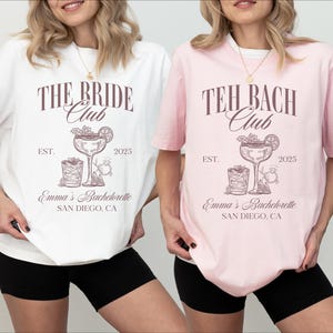 The Bach Club Bachelorette Comfort Colors Shirts Bach Shirt Social Club Bach Club Shirts Bachelorette Party Shirts Bachelorette Shirts