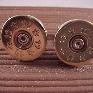 PRICE REDUCED Shotgun Cufflinks / 12 Gauge Shotgun Cuff Links / Wedding Cufflinks / Groomsmen Gifts / Gifts For Men / Bullet Cufflinks