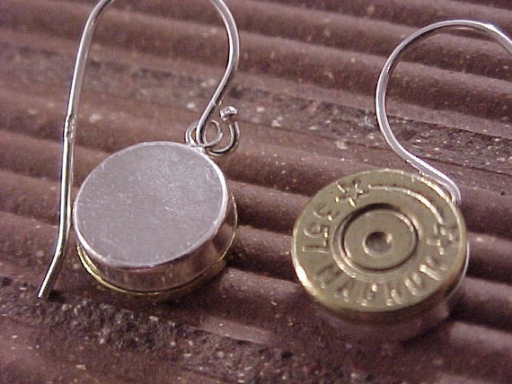Silver bullet hotsell earrings