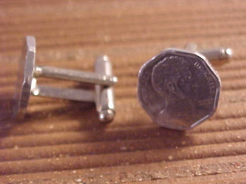 Chile Coin Cuff Links Chile Coin Cufflinks Real Coin Cufflinks Chilean Coin Cuff Links Chilean Coin Cufflinks