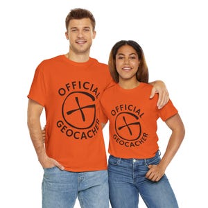 Official Geocacher Tee, Geocaching, Geocaching Apparel, Geocaching Shirt, Gift for Geocaching Lovers, Geocaching Casual Wear