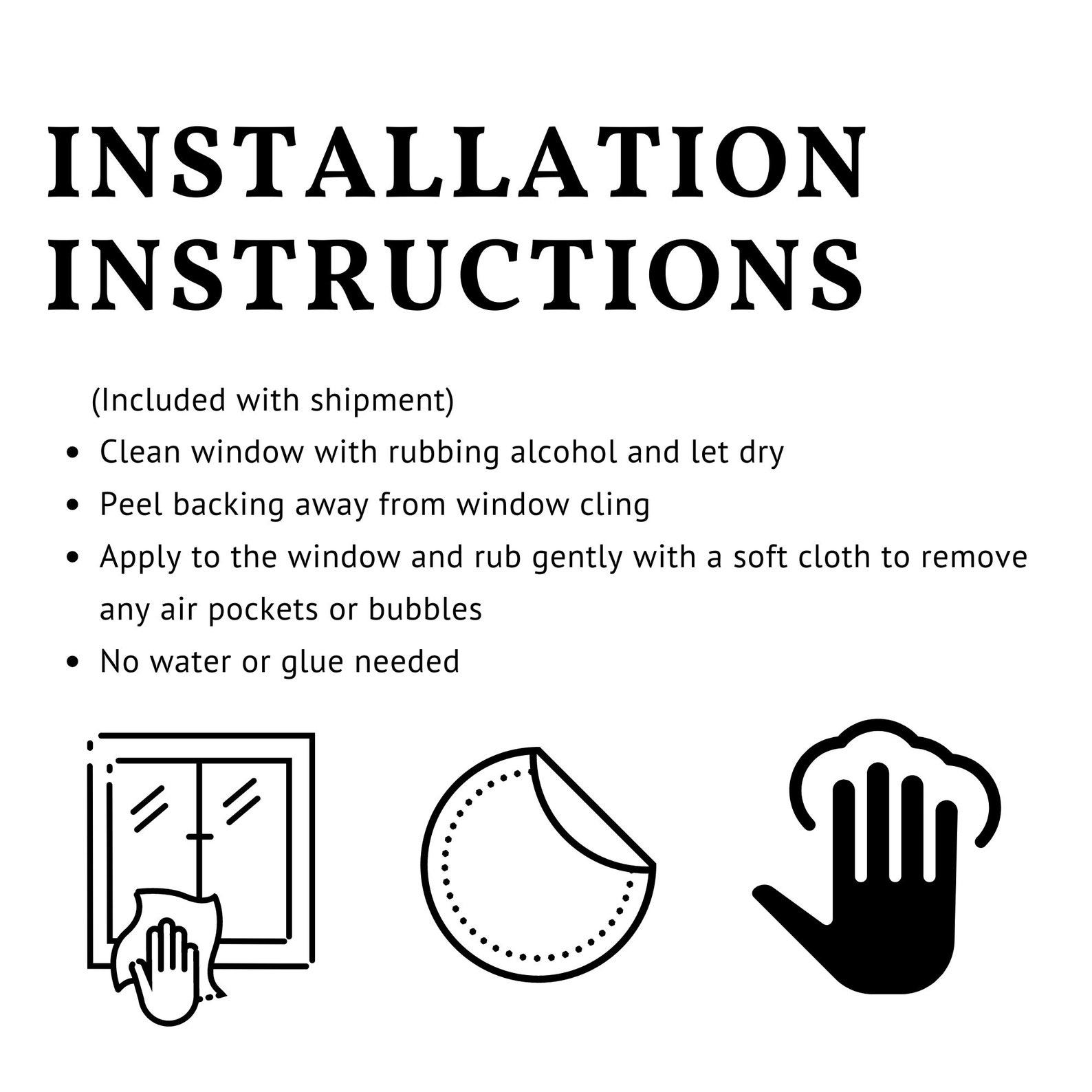 Holiday Cardinal Window Cling Faux Stained Glass Etsy