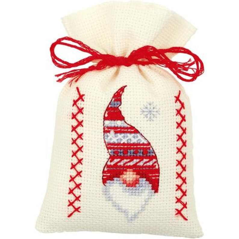 Vervaco Sachet Bags Counted Cross Stitch Kit Christmas Etsy