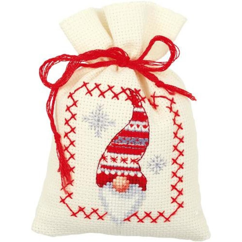 Vervaco Sachet Bags Counted Cross Stitch Kit Christmas Etsy