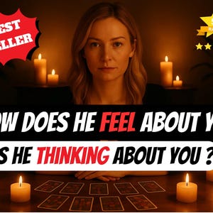 How Does He Feel About Me? - Detailed  Love Reading - Same Day - Tarot Reading - What Does He Think of Me - Fast Delivery