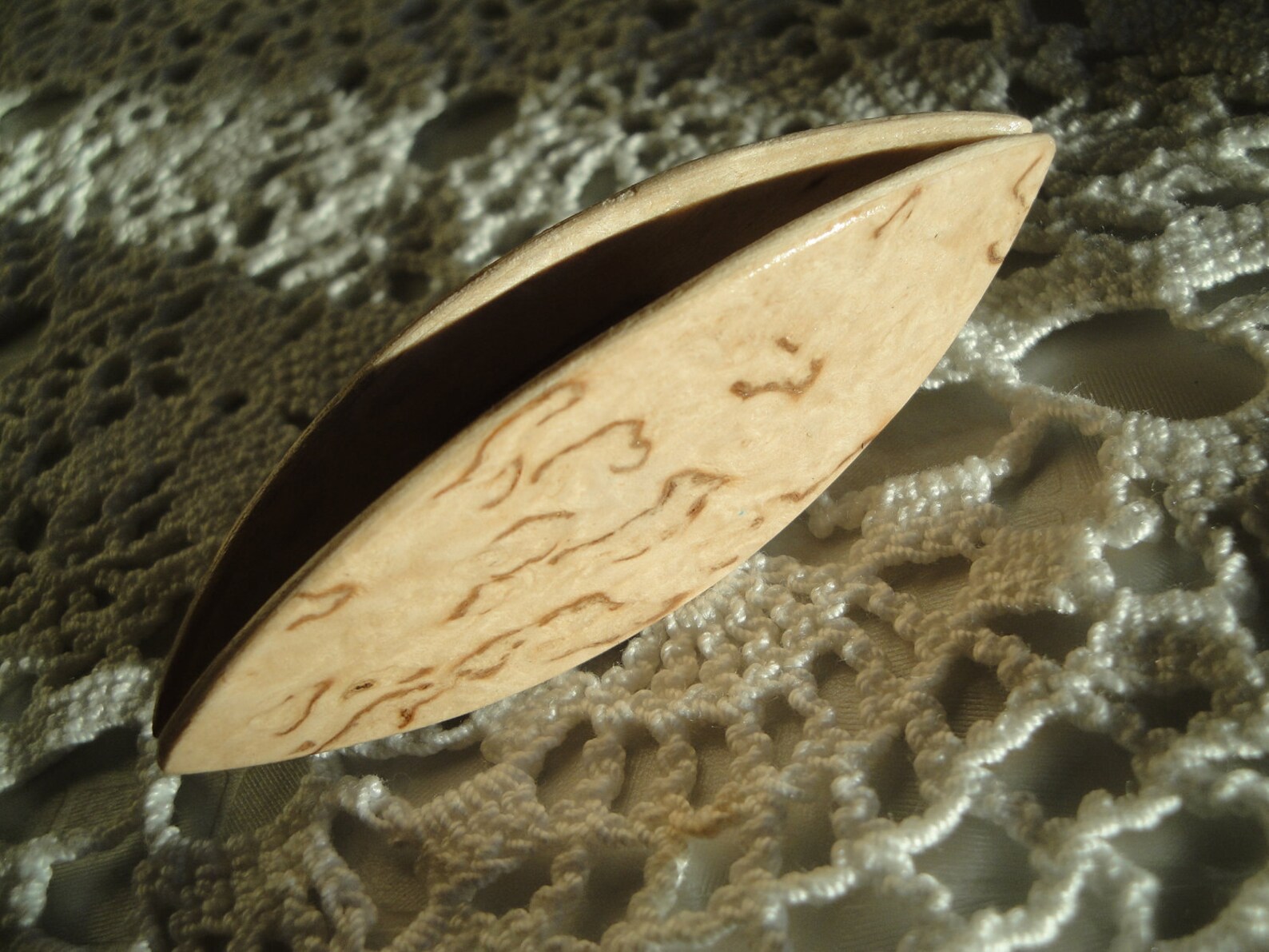 Handmade Exotic African Wood Tatting Shuttle Etsy