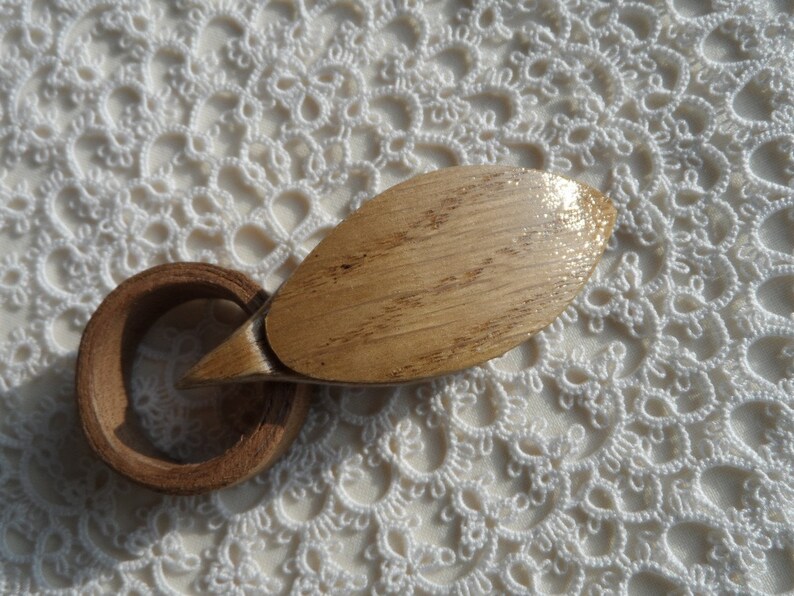 Handmade wooden tatting shuttle with engraved fairy 2.5 Etsy