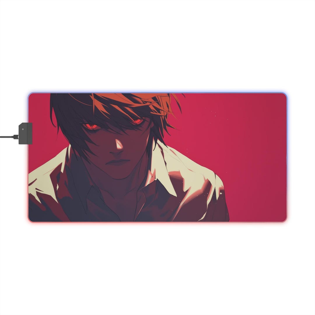 Death Note Ep.3 LED Gaming Mouse Pad - Etsy