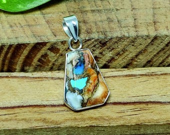 Oyster Shell Pendant Necklace | Handmade Sterling Silver Coastal Jewelry Gift