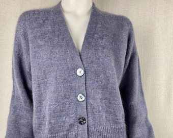 Hand Knit Jacket/Cardigan - Wool/Mohair