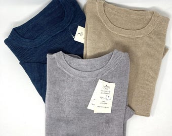 Linen (Flax) Knit T- Shirt - Unisex