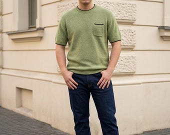 Linen (Flax) Knit T- Shirt - Unisex