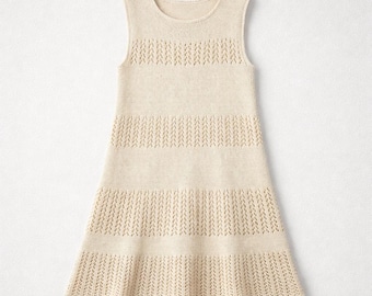 Knit Linen Summer Dress