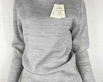 Knit  Sweater/Pullover  - Wool Mohair Lurex