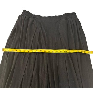 Free People Beach - Black Knit Wide Leg Balloon Vintage Pants - NWOT image 9