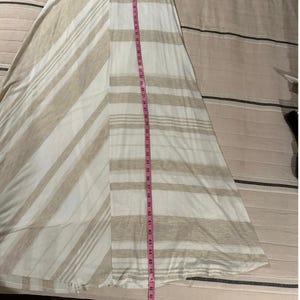 Anthropologie Esker Maxi Skirt - White/Tan - LG image 7