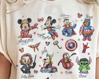 Disney Avengers Shirt, Mickey And Friends Marvel Avenger Sweatshirt, Disney Trip Hoodie, Marvel Fan Gift, Disney Vacation, Spiderman Shirts