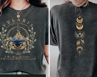 ACOTAR Velaris Shirt, The Night Court Shirt, Velaris City of Starlight, SJM Merch Shirt, Court of Dreams, Bookish Sweatshirt, Gift for Her