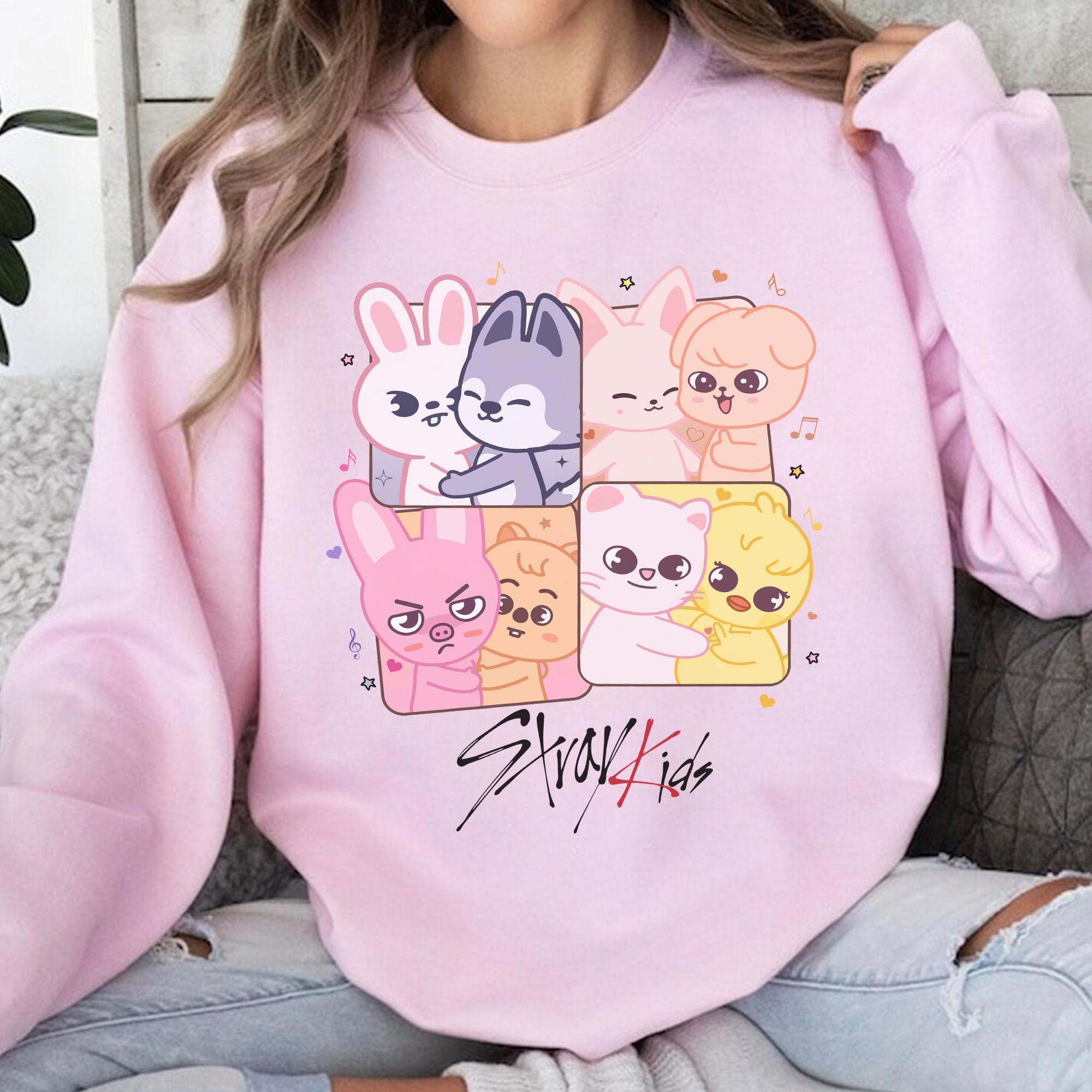 Cute Stray Kids Skzoo Shirt,straykids Concert Outfit, Straykids