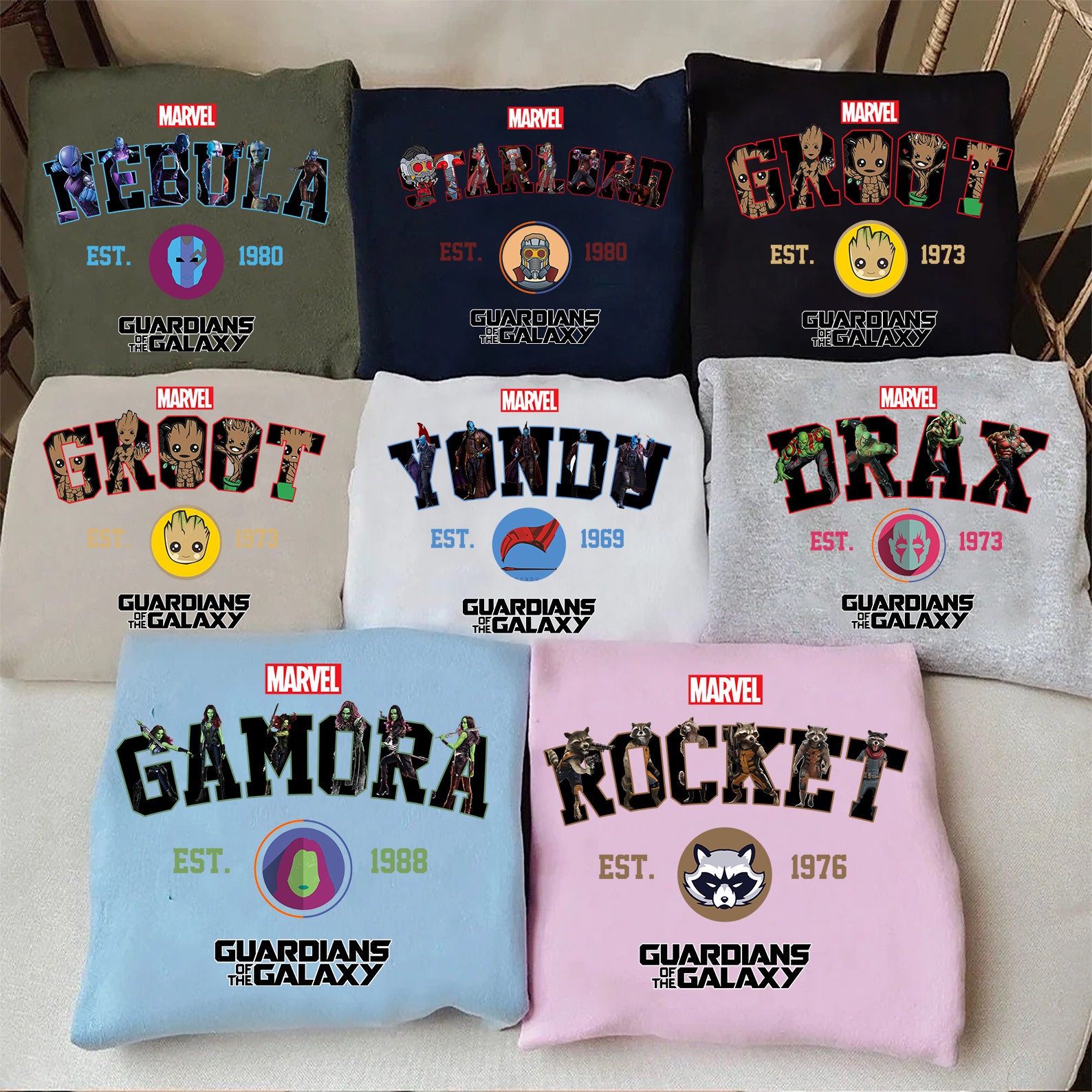 Guardians of the Galaxy Shirt, Disney Marvel Shirt, Disney Avenger Shirt, Superhero Shirt, Gamora, Rocket, Groot Shirt, Marvel Studios Shirt