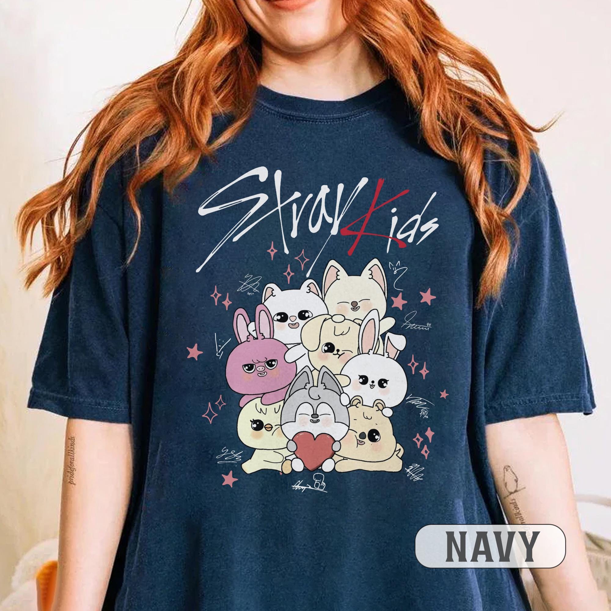 Stray Kids Skzoo Shirt, Kpop Straykids Merchandise, Wolf Chan