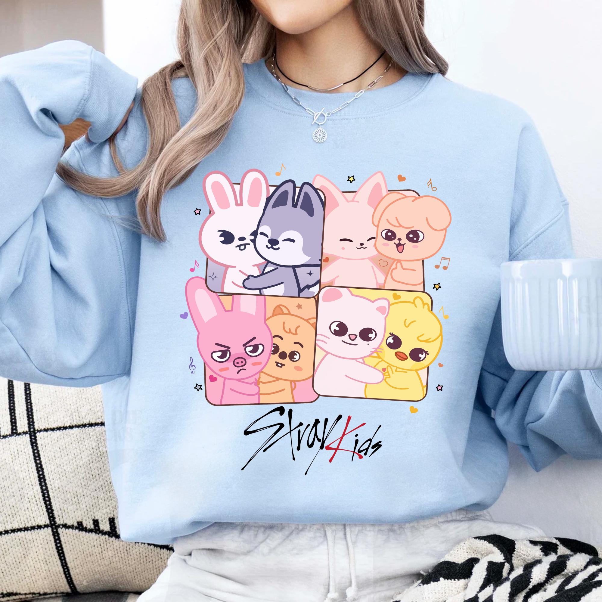 Cute Stray Kids Skzoo Shirt,straykids Concert Outfit, Straykids