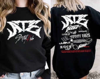 Stray Kids ATE Album Sweatshirt, Stray Kids World Tour 2025, Stray Kids ATE Tracklist Shirt, Stray Kids Kpop Bang Chan, Felix, Han, Lee Know
