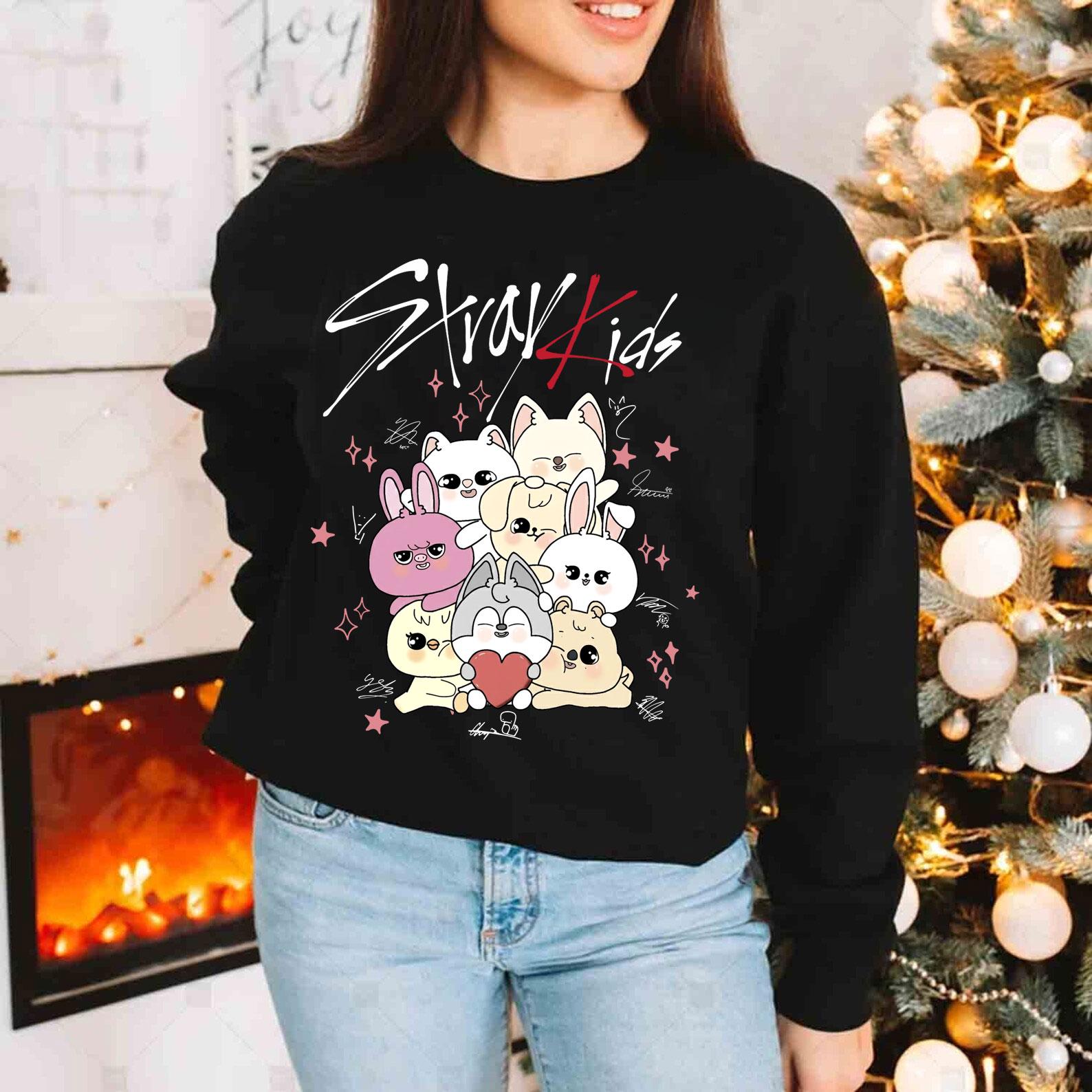 Stray Kids Skzoo Shirt, Kpop Straykids Merchandise, Wolf Chan