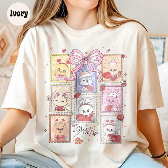 Cute Stray Kids Skzoo Shirt, Wolf Chan Leebit Dwaekki Jiniret Han